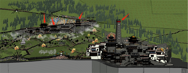 陈宏院长在阿坝州马尔康环境策划指导调研