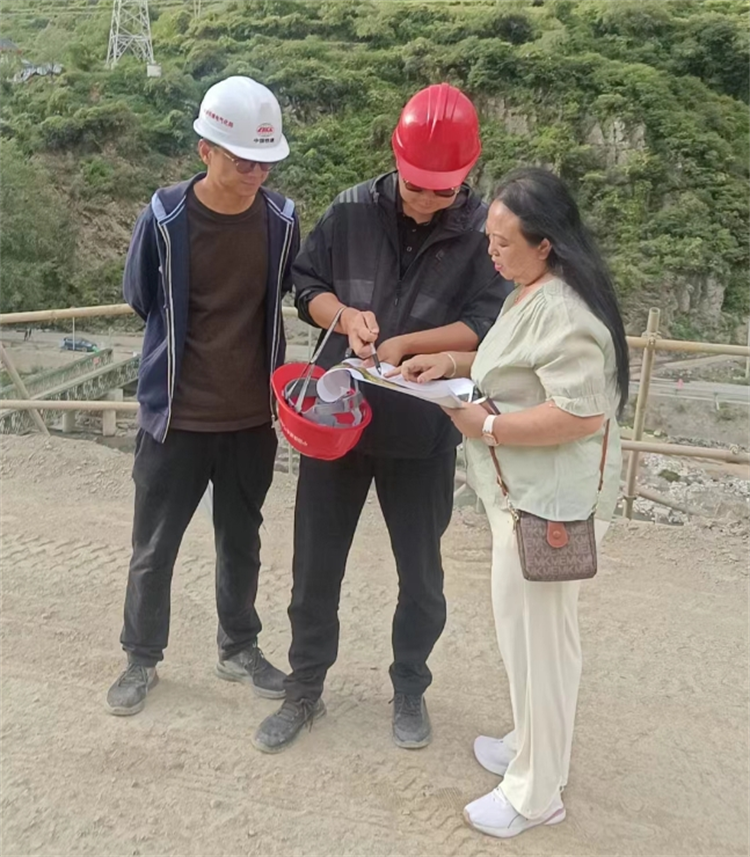 陈宏院长在阿坝州马尔康环境策划指导调研