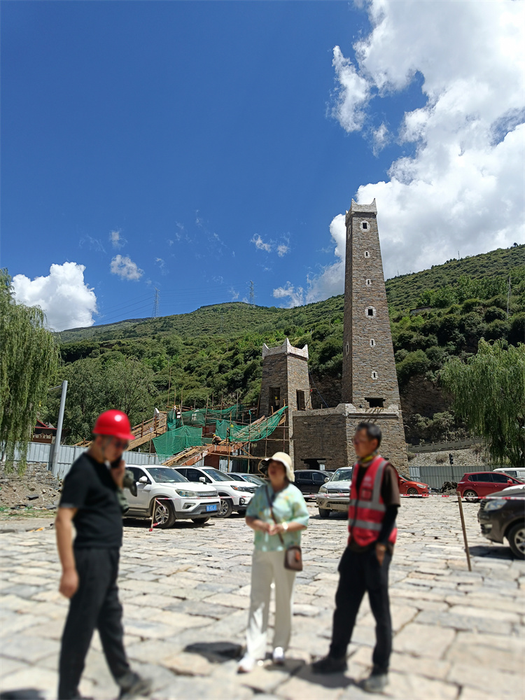 陈宏院长在阿坝州马尔康环境策划指导调研