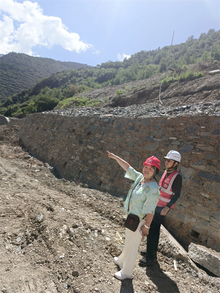 陈宏院长在阿坝州马尔康环境策划指导调研